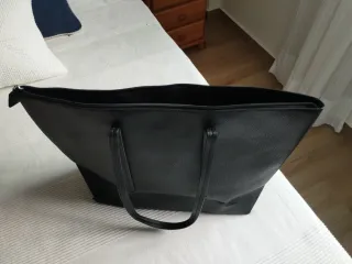 Bolso shopper negro Lefties