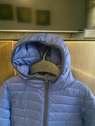 Piumino blu bimbo H&M 6/7 anni