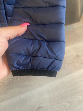 Piumino blu bimbo H&M 6/7 anni