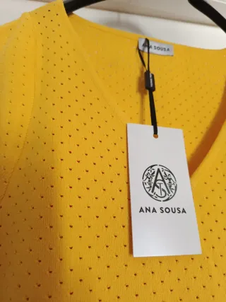 Vestido Amarelo Ana Sousa