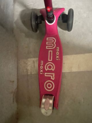 Patinete Micro Maxi Rosa 3 Ruedas