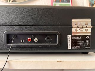 Tocadiscos Portátil Sunstech PXR6SBT