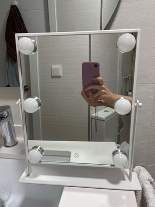 Espejo de maquillaje PS... con luces