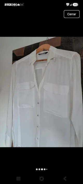 Camisa blanca fluida