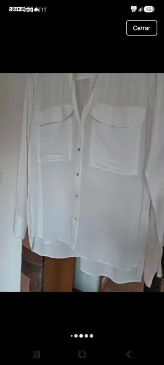 Camisa blanca fluida