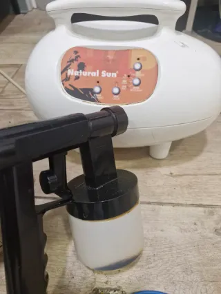 Pistola Aerógrafo Bronceador Natural Sun