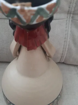 Bonita figura de barro