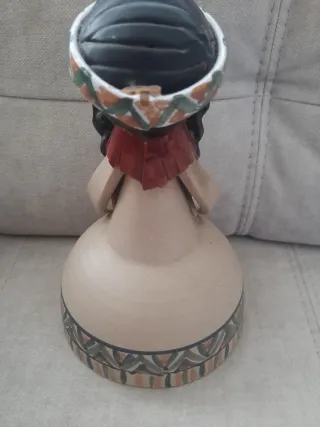 Bonita figura de barro