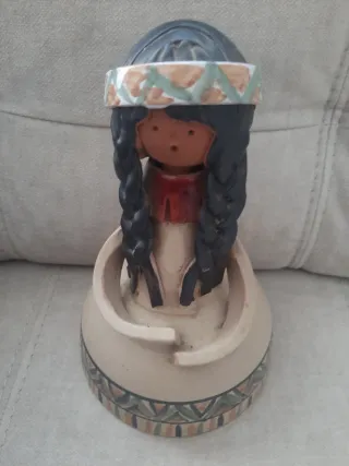 Bonita figura de barro