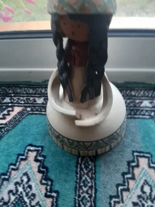 Bonita figura de barro
