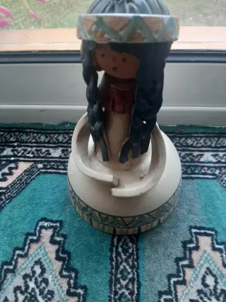 Bonita figura de barro
