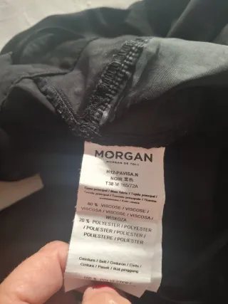 Pantalones Morgan Negros Talla M