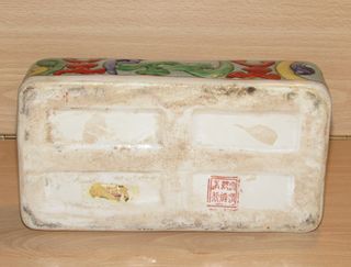 Almohada caja china Tongzi estilo Rose sellos