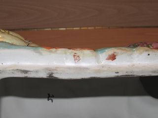 Almohada caja china Tongzi estilo Rose sellos