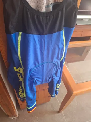 Mono Ciclismo Corto ALE Azul