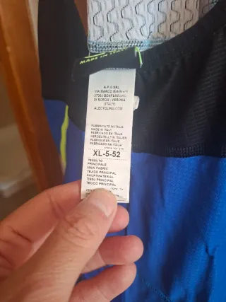 Mono Ciclismo Corto ALE Azul