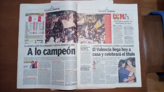 Periódicos AS y Marca 6 Mayo 2002