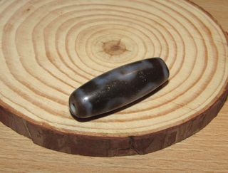 Cuenta Dzi Bead 3 ojo Tíbet Nepal tibetana budista