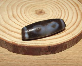 Cuenta Dzi Bead 3 ojo Tíbet Nepal tibetana budista