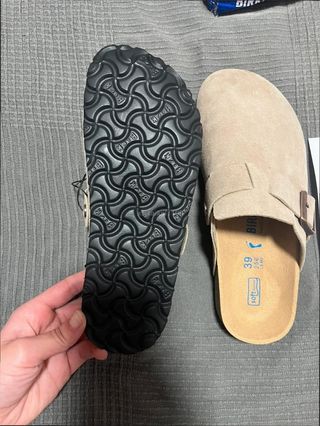 Birkenstock Boston Khaki Suede Talla 37