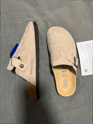 Birkenstock Boston Khaki Suede Talla 37