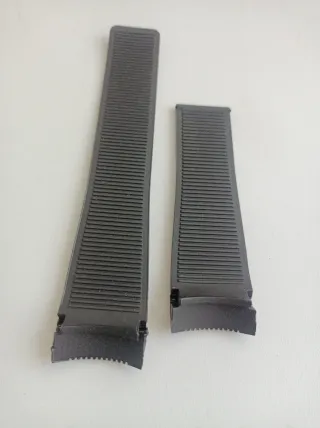 Correa de reloj TAG Heuer caucho negra