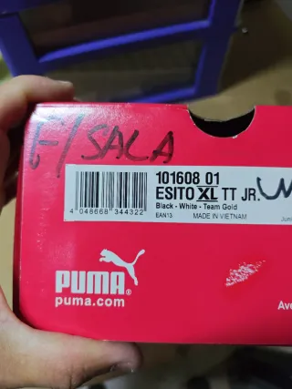 Zapatillas Fútbol Sala Puma Talla 35.5 Nuevas