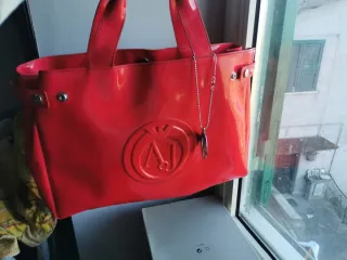 borsa armani jeans rossa