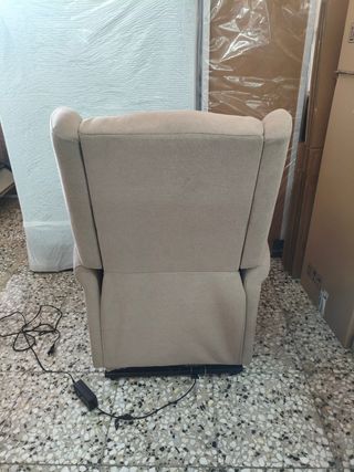 Sillón relax elevador beige