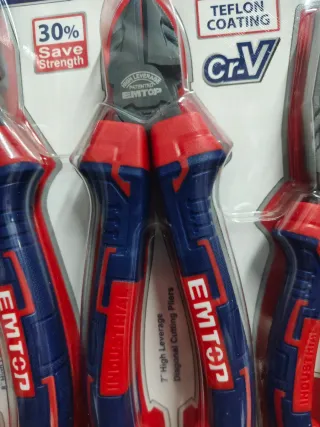 Set 3 Alicates EMTOP Cr-V
