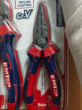 Set 3 Alicates EMTOP Cr-V