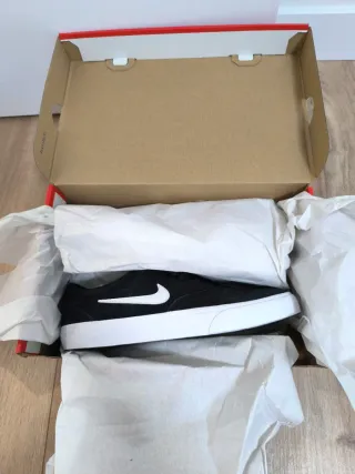 Zapatillas Nike Charge Suede Negras Talla 43