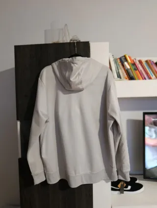 Chaqueta Nike Beige con Cremallera