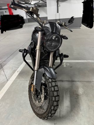 Zontes G125X Moto Naked Negra