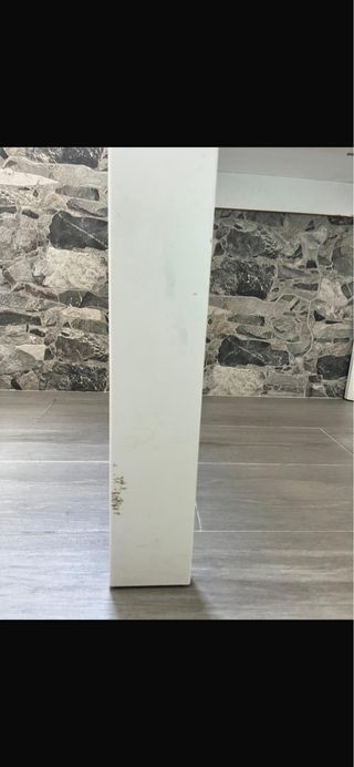 Mesa de cocina/comedor blanca