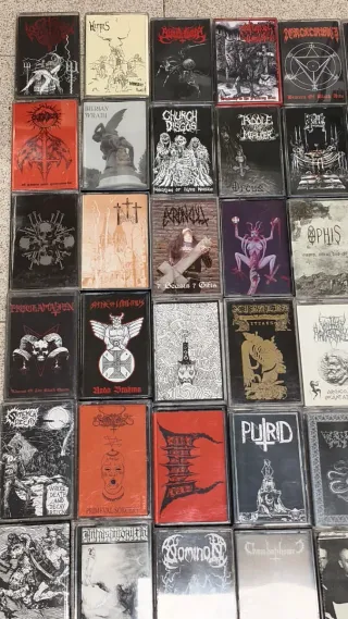 158 Cintas Death Metal / Heavy Metal