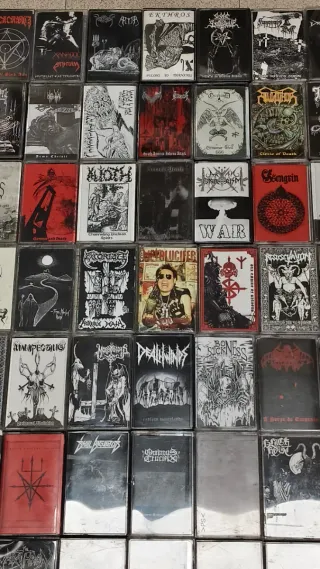 158 Cintas Death Metal / Heavy Metal