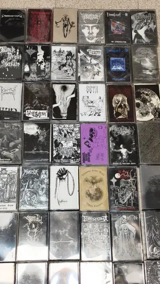 158 Cintas Death Metal / Heavy Metal