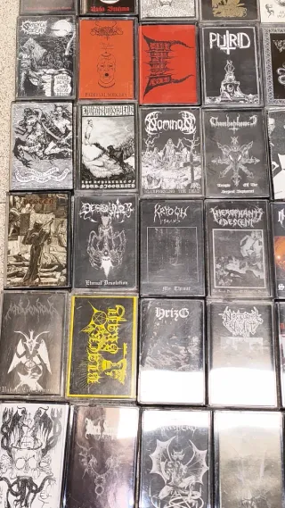 158 Cintas Death Metal / Heavy Metal