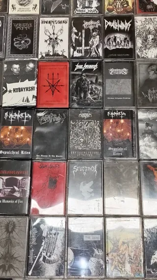 158 Cintas Death Metal / Heavy Metal