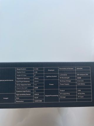 Binocular Visión Nocturna NV200HD