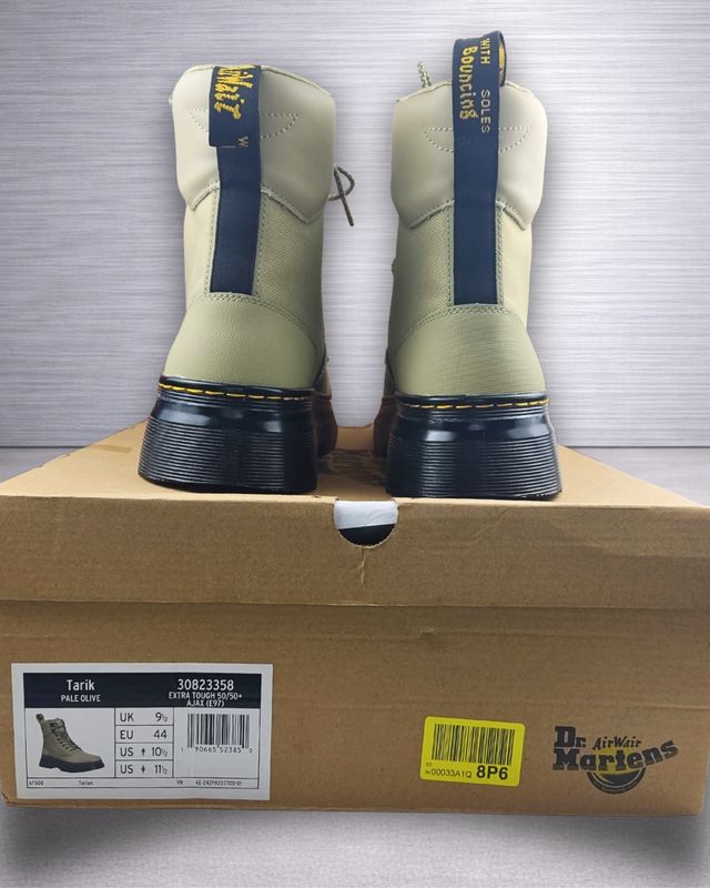 Dr Martens Tarik  Pale Olive 44 Nuevas Hombre