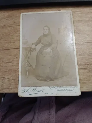 Foto antigua El Arte Moderno Mataró