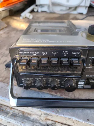 Radio TV Cassette Recorder JVC