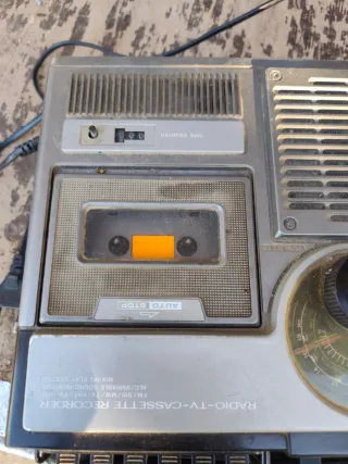 Radio TV Cassette Recorder JVC