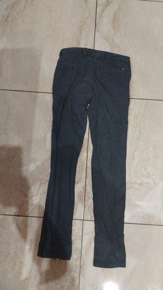 Pantalone uomo Tommy Hilfiger blu cotone