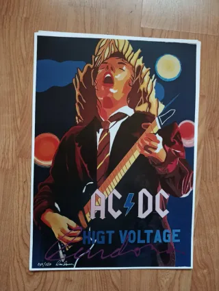 Póster AC/DC High Voltage