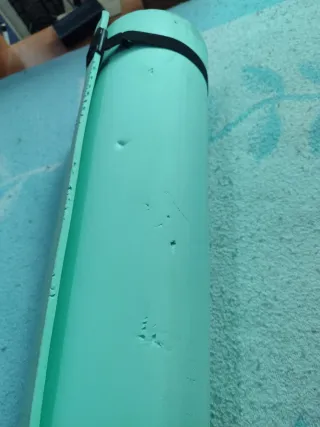 Esterilla de camping azul