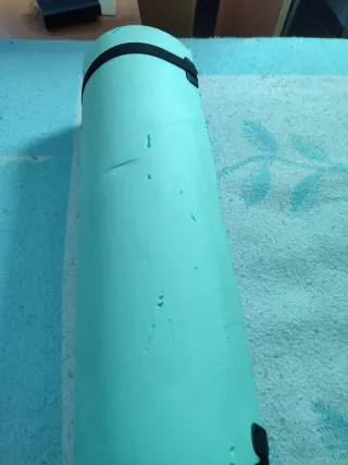 Esterilla de camping azul