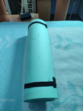 Esterilla de camping azul